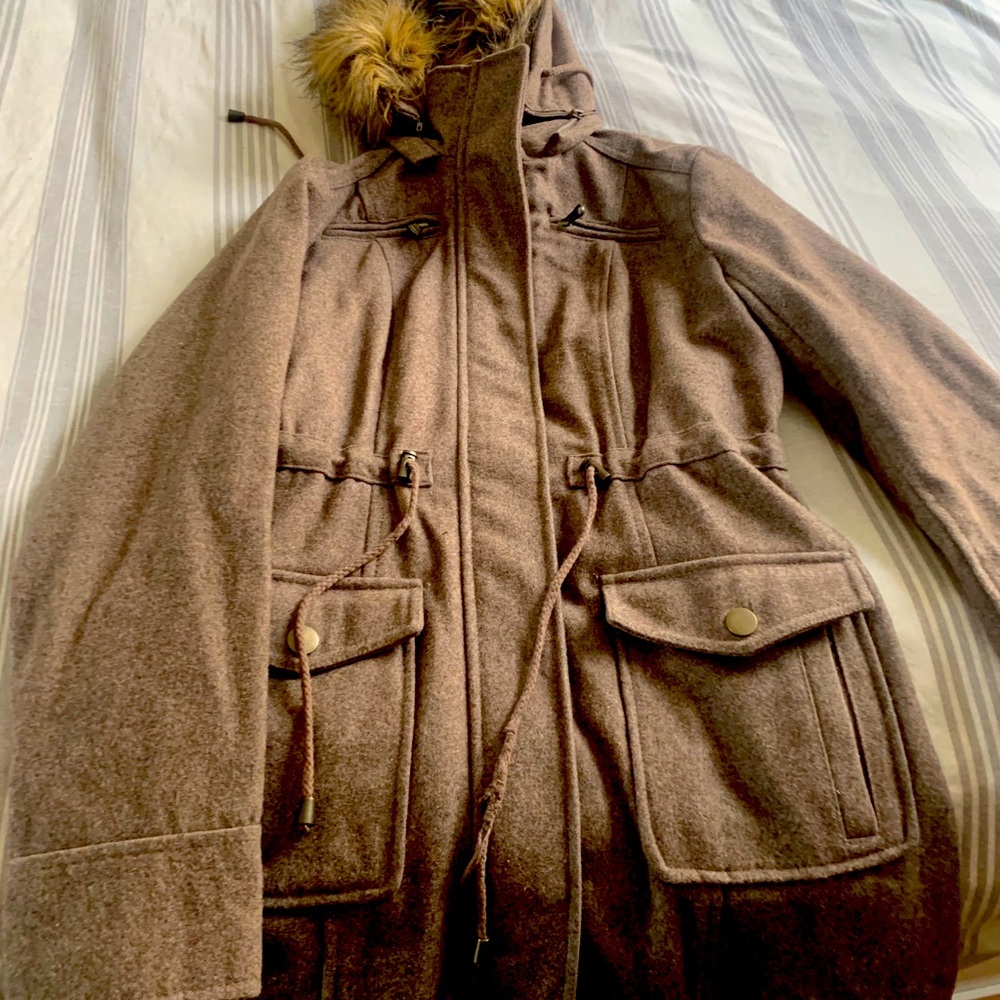 Tan jacket